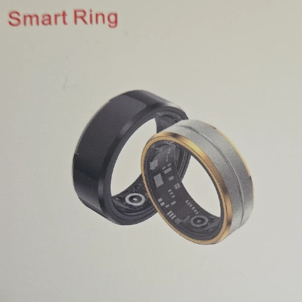 Silver Smart Ring Size 8